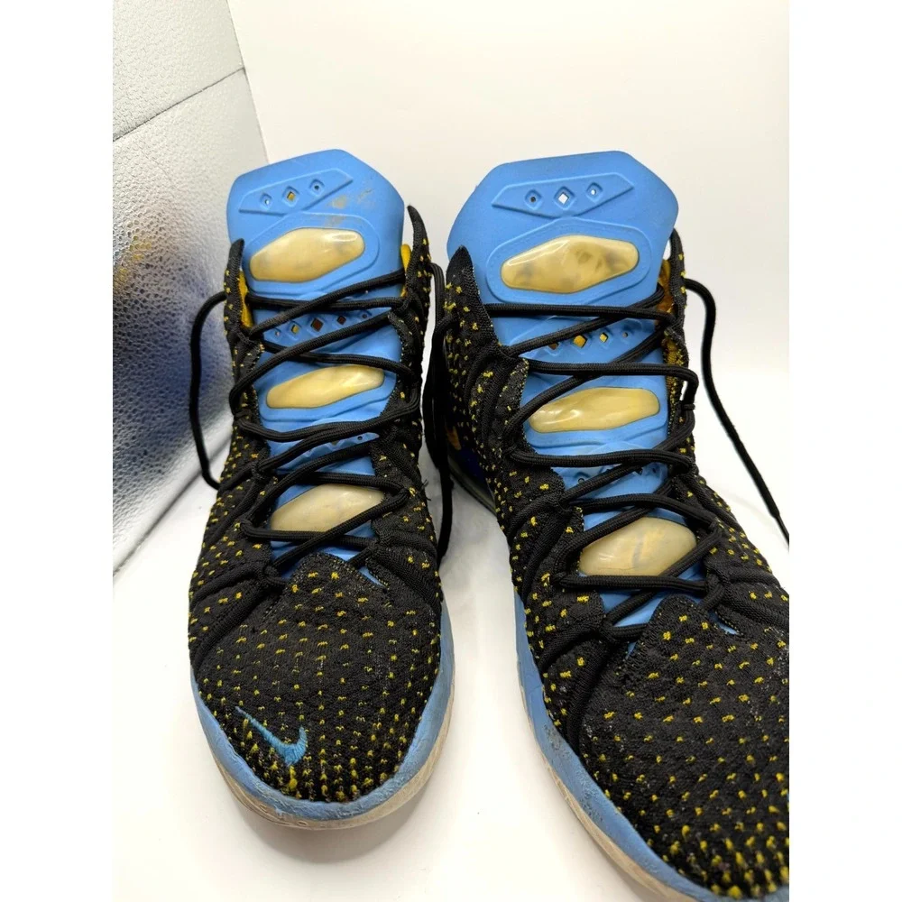 Nike LeBron 18 Lakers Heritage CQ9283-006 Men 11.5 Sneaker Black Basketball Shoe